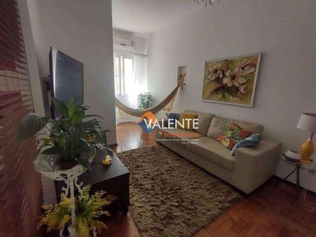 Apartamento com 2 dormitórios à venda, 92 m² por R$ 670.000,00 - Gonzaga - Santos/SP