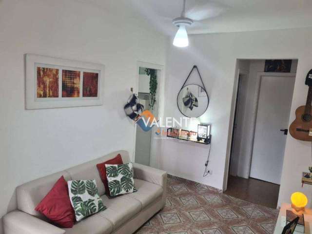 Apartamento com 1 dormitório à venda, 49 m² por R$ 180.000,00 - Centro - São Vicente/SP