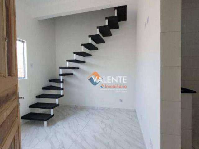 Sobrado com 2 dormitórios à venda, 59 m² por R$ 195.000,00 - Cidade Naútica - São Vicente/SP