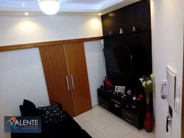 Apartamento com 2 dormitórios à venda, 56 m² por R$ 280.000,00 - Vila Mathias - Santos/SP
