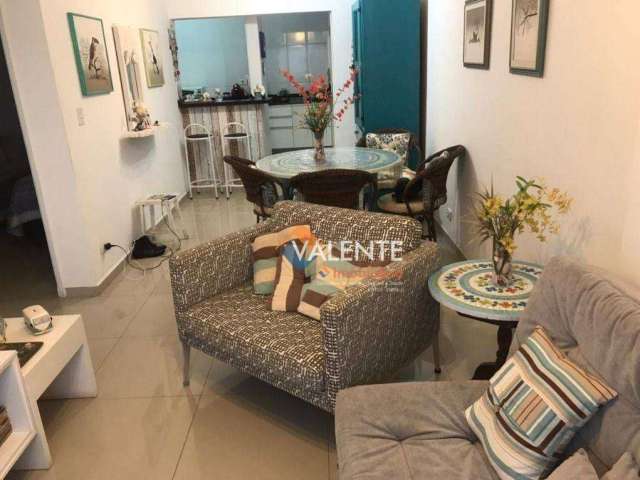 Apartamento com 2 dormitórios à venda, 87 m² por R$ 390.000,00 - Itararé - São Vicente/SP