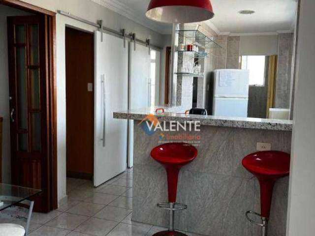 Apartamento com 2 dormitórios à venda, 55 m² por R$ 270.000,00 - Itararé - São Vicente/SP