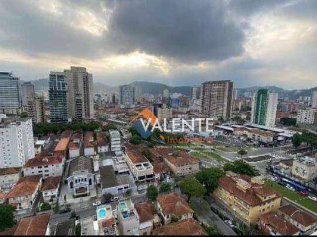 Apartamento com 2 dormitórios à venda, 69 m² por R$ 768.500,00 - Boqueirão - Santos/SP