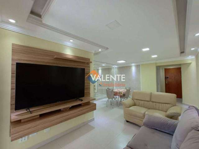 Apartamento com 3 dormitórios à venda, 132 m² por R$ 850.000,00 - Aviação - Praia Grande/SP