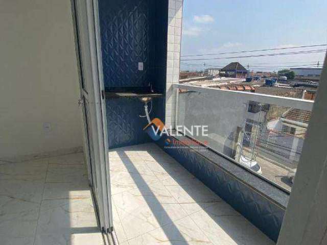 Apartamento com 1 dormitório à venda, 50 m² por R$ 220.000,00 - Parque São Vicente - São Vicente/SP