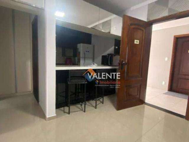 Flat com 1 dormitório, 36 m² - venda por R$ 140.000,00 ou aluguel por R$ 2.300,00/mês - Centro - São Vicente/SP