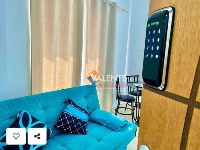 Apartamento com 1 dormitório à venda, 45 m² por R$ 317.000,00 - Boqueirão - Praia Grande/SP