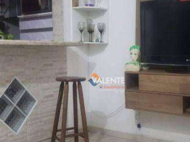 Apartamento com 1 dormitório à venda, 71 m² por R$ 175.000,00 - Parque São Vicente - São Vicente/SP