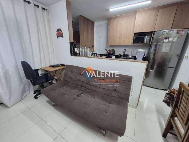 Apartamento com 2 dormitórios, 70 m² - venda por R$ 510.000,00 ou aluguel por R$ 3.000,00/mês - Guilhermina - Praia Grande/SP