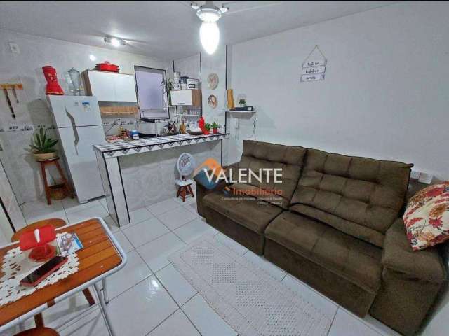 Apartamento com 1 dormitório à venda, 30 m² por R$ 190.000,00 - Tupi - Praia Grande/SP