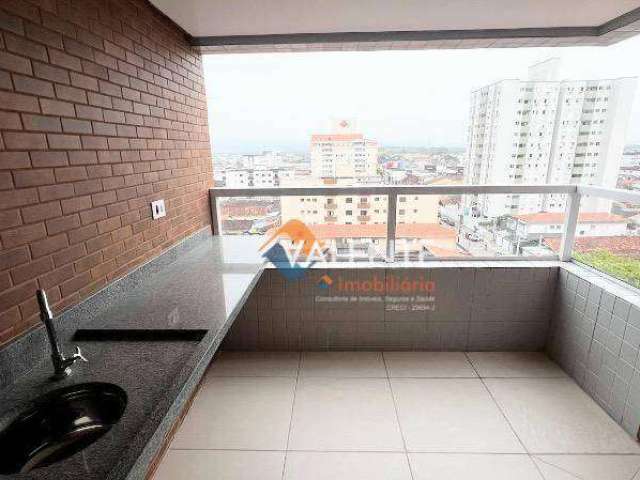 Apartamento com 1 dormitório à venda, 47 m² por R$ 370.230,25 - Guilhermina - Praia Grande/SP