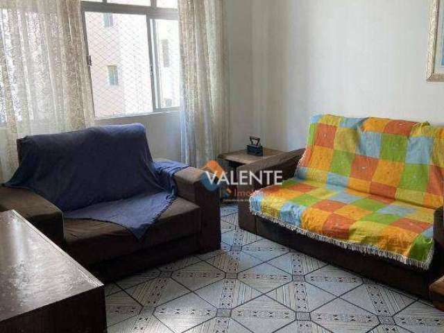 Apartamento com 1 dormitório, 52 m² - venda por R$ 240.000,00 ou aluguel por R$ 1.800,00/mês - Itararé - São Vicente/SP