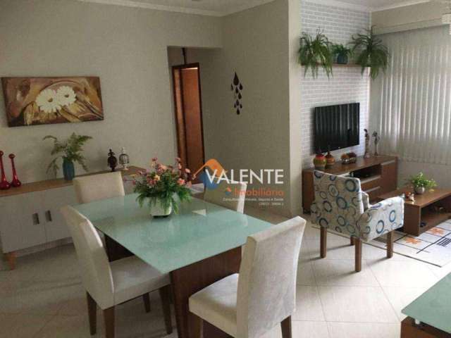 Apartamento com 2 dormitórios à venda, 95 m² por R$ 365.000 - Gonzaguinha - São Vicente/SP