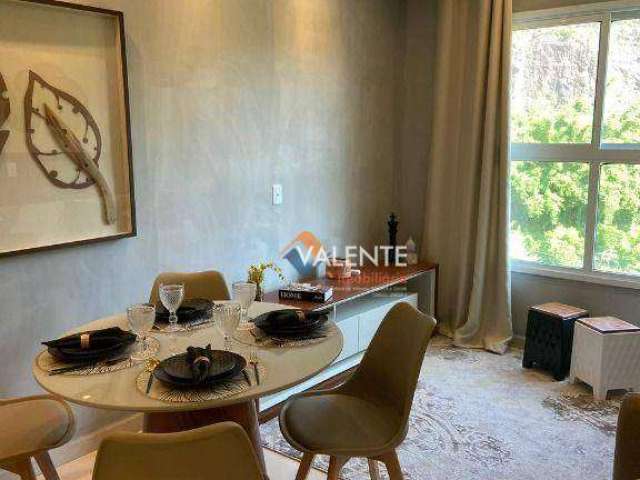 Apartamento com 2 dormitórios à venda, 53 m² por R$ 380.000,00 - Vila Voturuá - São Vicente/SP