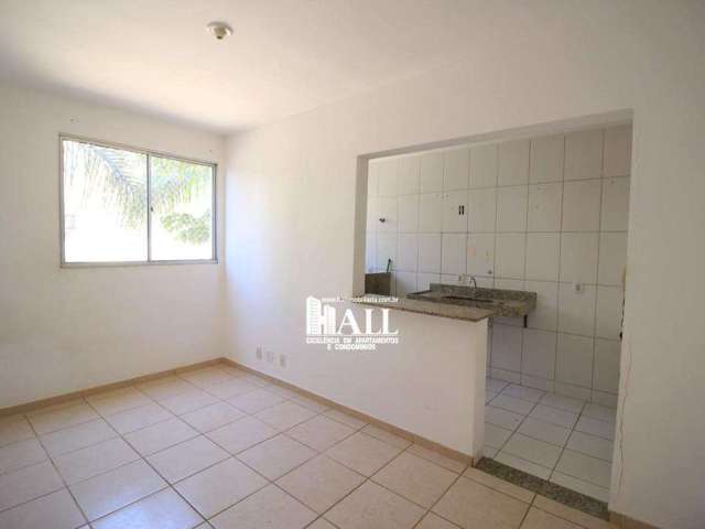 Apartamento com 2 dorms, Jardim Yolanda, São José do Rio Preto - R$ 175 mil, Cod: 4263