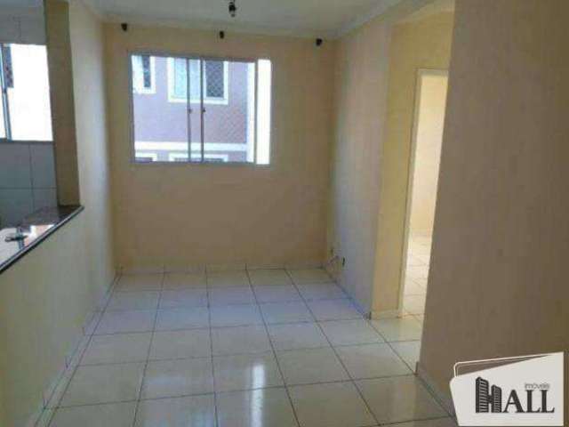 Apartamento com 2 quartos à venda na Rua Gladstone de Abreu Cardoso, Parque das Flores II, São José do Rio Preto, 58 m2 por R$ 168.000