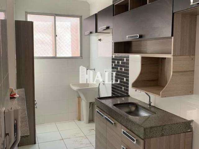 Apartamento com 2 dorms, Loteamento Clube V, São José do Rio Preto - R$ 160 mil, Cod: 7564