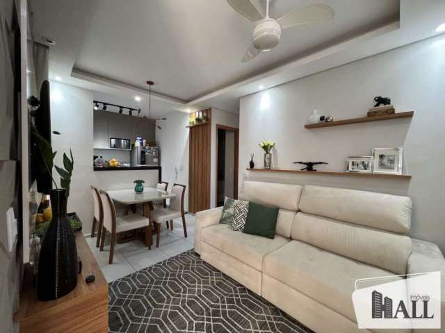 Apartamento com 2 quartos à venda na Rua Luzia Minelli Capello, Loteamento Clube V, São José do Rio Preto, 48 m2 por R$ 230.000