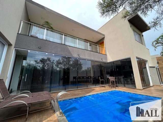 Casa em condomínio fechado com 3 quartos à venda na Avenida Cecconi e Gerosa, Loteamento Recanto do Lago, São José do Rio Preto, 508 m2 por R$ 3.045.000