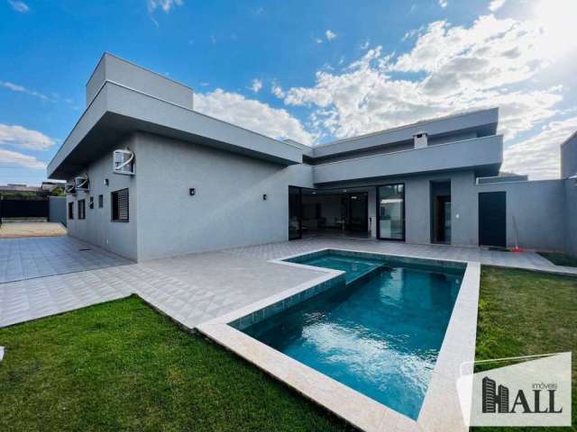 Casa em condomínio fechado com 3 quartos à venda na Avenida Cecconi e Gerosa, Loteamento Recanto do Lago, São José do Rio Preto, 334 m2 por R$ 2.350.000