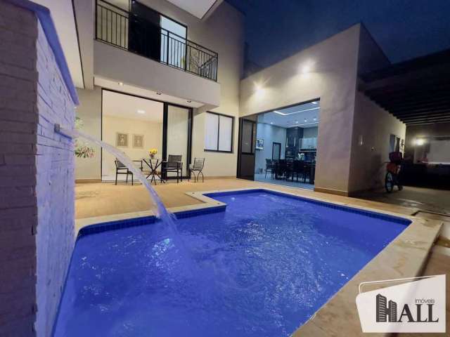 Casa em condomínio fechado com 3 quartos à venda na Avenida Gerassina Tavares, Residencial Figueira II, São José do Rio Preto, 261 m2 por R$ 1.790.000