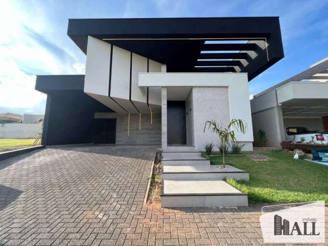 Casa em condomínio fechado com 3 quartos à venda na Avenida Alcides Rozani, Condomínio Vilage La Montagne, São José do Rio Preto, 225 m2 por R$ 1.950.000