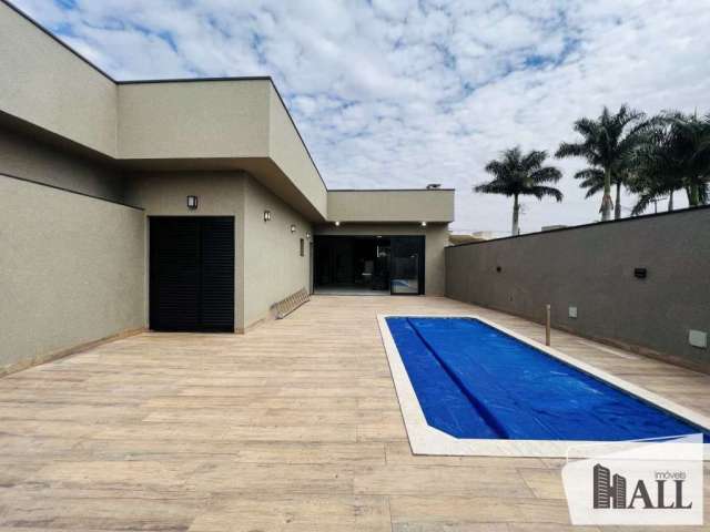 Casa em condomínio fechado com 3 quartos à venda na Avenida Alcides Rozani, Condomínio Vilage La Montagne, São José do Rio Preto, 222 m2 por R$ 1.800.000