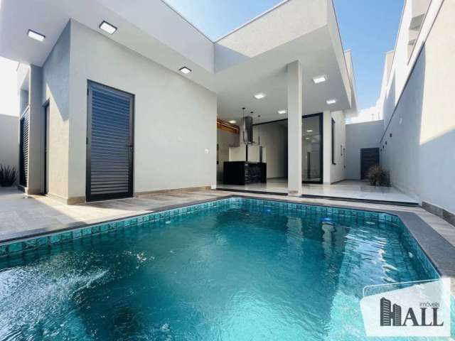 Casa em condomínio fechado com 3 quartos à venda na Avenida Nívea Dulce Tedeschi Conforti, Residencial Maria Júlia, São José do Rio Preto, 160 m2 por R$ 1.190.000