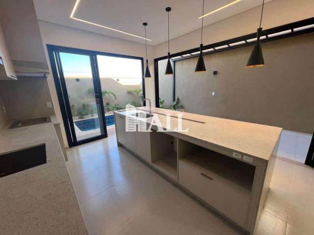 Casa em condomínio fechado com 3 quartos à venda na Rua Projetada 18, Setlife Residence Club 2, Mirassol, 253 m2 por R$ 870.000