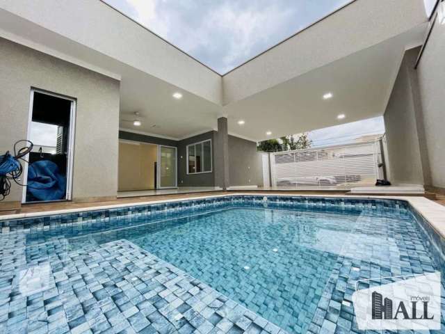 Casa em condomínio fechado com 3 quartos à venda na Avenida Belvedere, Condomínio Village Rio Preto, São José do Rio Preto, 217 m2 por R$ 1.290.000