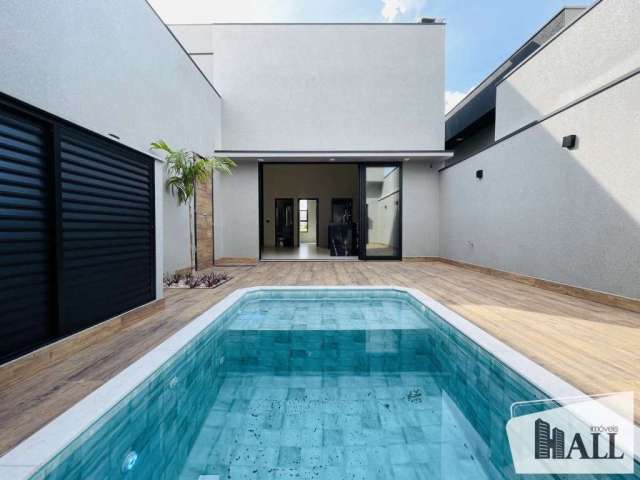 Casa em condomínio fechado com 3 quartos à venda na Rua Sabrina Justo de Souza, Village Provence, São José do Rio Preto, 165 m2 por R$ 1.390.000