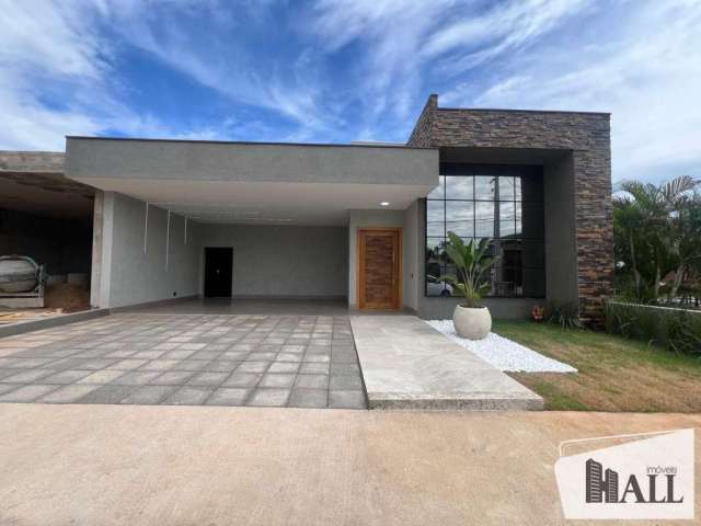 Casa em condomínio fechado com 3 quartos à venda na Avenida Alcides Rozani, Condomínio Vilage La Montagne, São José do Rio Preto, 230 m2 por R$ 1.950.000