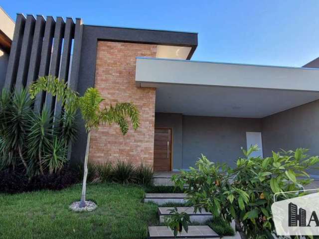 Casa em condomínio fechado com 3 quartos à venda na Rua Projetada 18, Residencial SetLife 2, Mirassol, 150 m2 por R$ 980.000