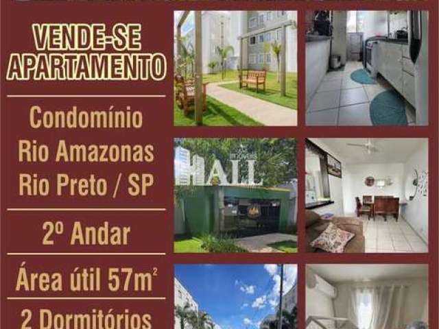 Apartamento com 2 dorms, Loteamento Clube V, São José do Rio Preto - R$ 170 mil, Cod: 13686