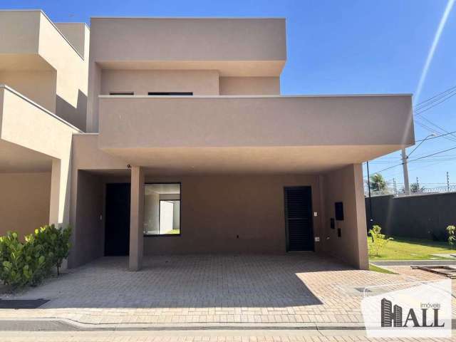 Casa em condomínio fechado com 3 quartos à venda na Rua Janette Zeratti Galeazzi, Jardim Moysés Miguel Haddad, São José do Rio Preto, 160 m2 por R$ 1.260.459