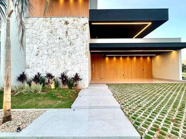 Casa em condomínio fechado com 4 quartos à venda na Avenida Waldemar Haddad, Residencial Quinta do Golfe, São José do Rio Preto, 280 m2 por R$ 4.200.000