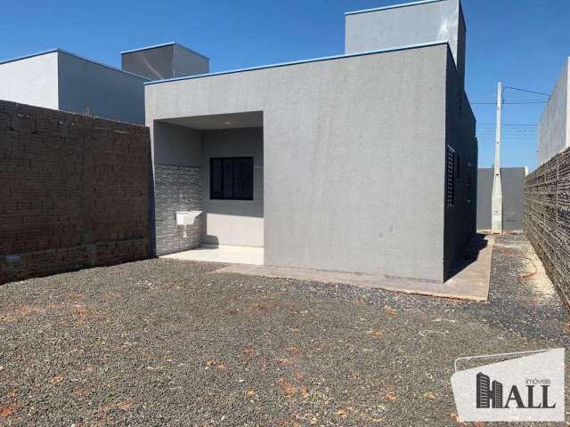 Casa em condomínio fechado com 2 quartos à venda na Rua Manoel Telez de Meneses, Lago Sul, Bady Bassitt, 50 m2 por R$ 180.000