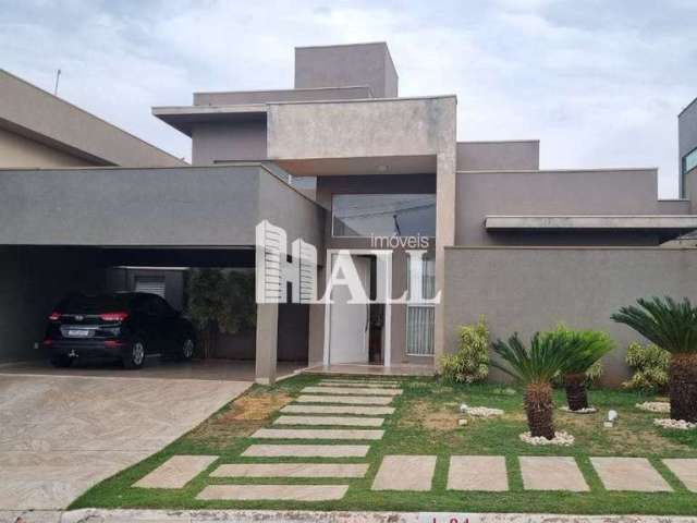 Casa em condomínio fechado com 4 quartos à venda na Avenida Antonio Curti, Golden Park Residence, Mirassol, 275 m2 por R$ 1.450.000