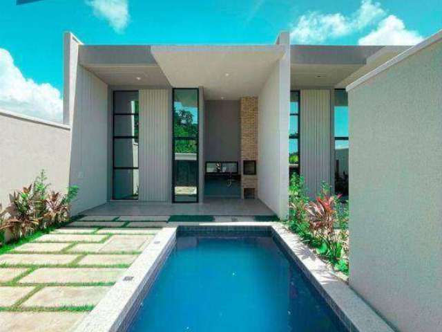 Casa à venda, 115 m² por R$ 440.000,00 - Precabura - Eusébio/CE