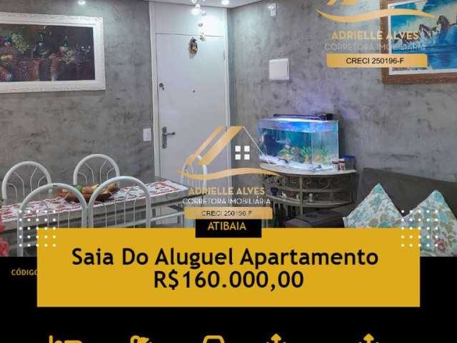 Saia Do Aluguel! Apartamento Jeronimo-Atibaia-Ref:321