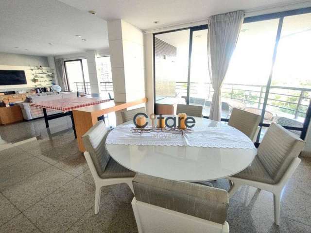 Apartamento com 4 dormitórios à venda, 253 m² por R$ 2.200.000,00 - Meireles - Fortaleza/CE