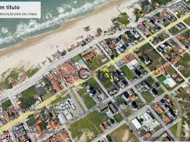 Terreno na Praia do Futuro 800m² -R$ 800.000,00