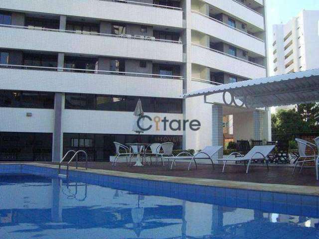 VENDO apartamento com 3 quartos sendo 2 suítes e 1 transformado em closet,  83 m² por R$ 560.000 - Cocó - Fortaleza/CE LAZER COMPLETO