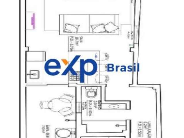 Apartamento com 2 quartos à venda na Rua Álvaro Ramos, 569, Botafogo, Rio de Janeiro por R$ 529.000