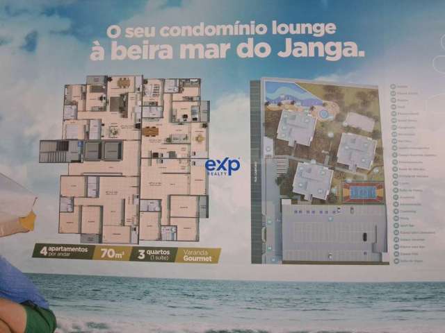 Apartamento com 3 quartos à venda na Cabrobó, 1, Janga, Paulista por R$ 464.050