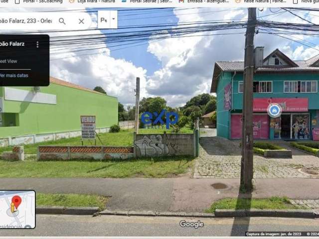 Terreno à venda na Rua Professor João Falarz, 233, Orleans, Curitiba por R$ 3.150.000