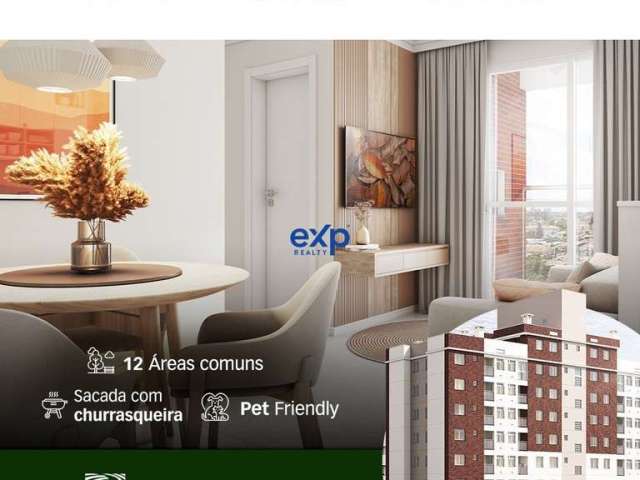 Apartamento com 2 quartos à venda na Rua Cascavel, 587, Alto Tarumã, Pinhais por R$ 275.736