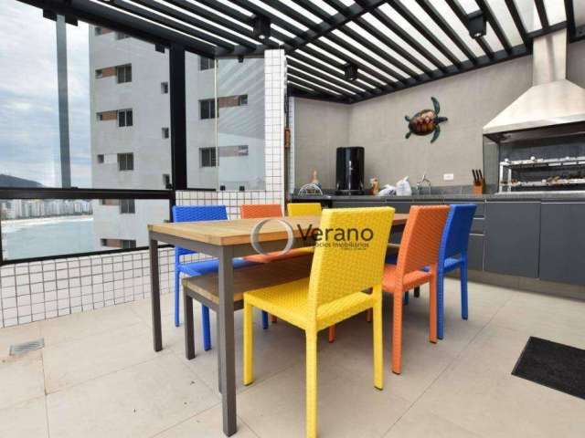 Cobertura com 3 dormitórios à venda, 206 m² por R$ 1.810.000,00 - Astúrias - Guarujá/SP