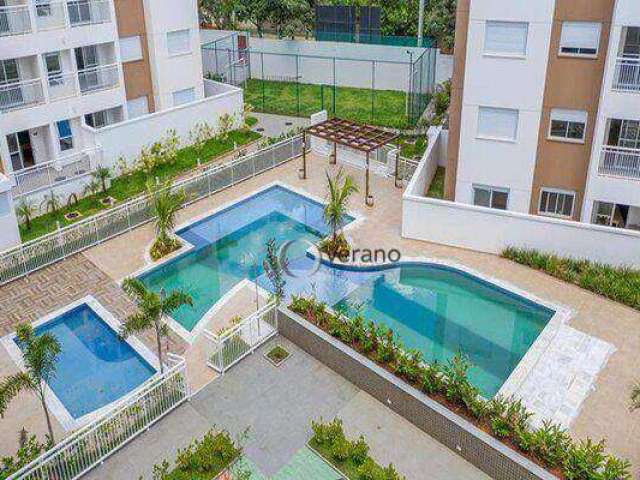 Apartamento com 3 dormitórios à venda, 70 m² por R$ 505.537,00 - Morada Morumbi Residencial Clube - Paulínia/SP