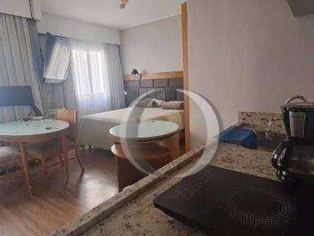 Flat com 1 dormitório à venda, 27 m² por R$ 440.000 - Indianópolis - São Paulo/SP